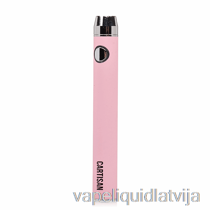 Cartisan Button Vv 900 Dual Charge 510 Akumulators [mikro] Rozā Vape šķidrums